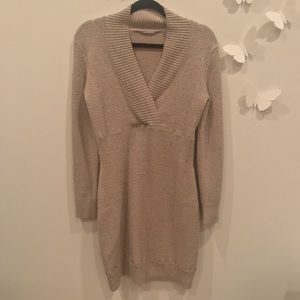 Beige Athleta Innsbrook Sweater Dress